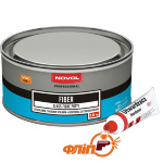 Шпатлевка со стекловолокном Novol FIBER, 1,8кг